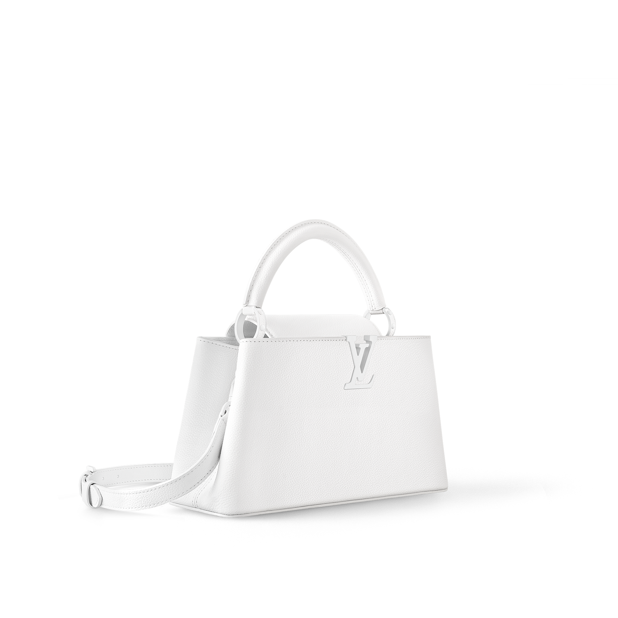 ルイヴィトン カプシーヌMM ハンドバッグ ホワイト LOUIS VUITTON/ルイ・ヴィトン】 カプシーヌBB LVブロデリーアン